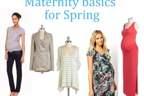 maternity basics for spring