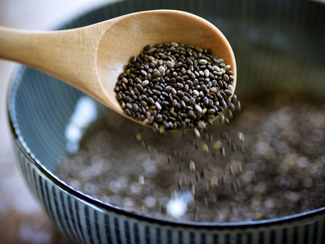 chia-seeds-raw-blue-bowl-wood-spoon