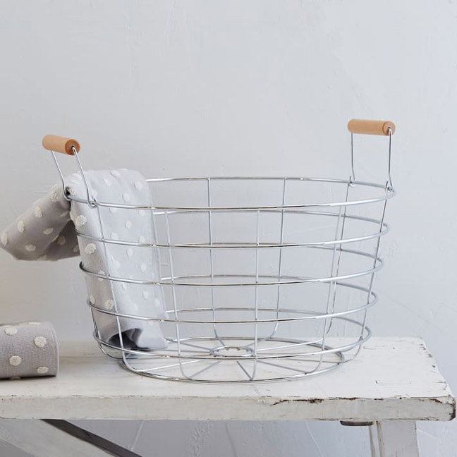 Wire Laundry Basket