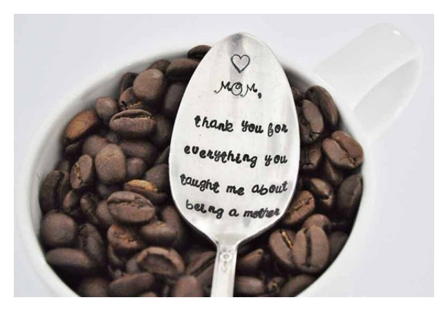 jessicaNdesigns handstamped teaspoon