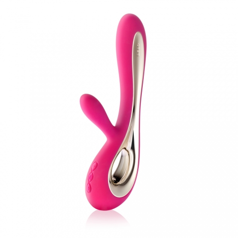 LELO Soraya Vibe A hot pink LELO Soraya Vibrator, the best vibrator for g-spot stimulation