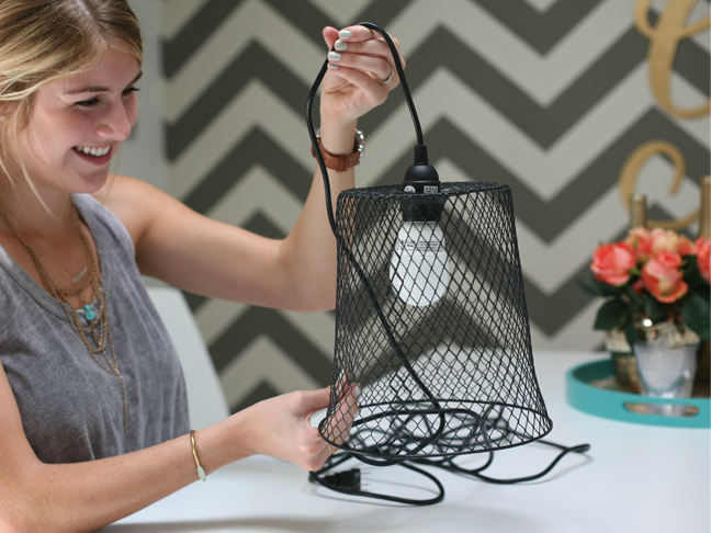 DIY Hanging Lamp