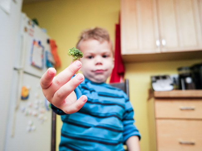 Broccoli and tot are friends - how to get kids really excited about eating healthy by telling them 