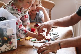 Building a LEGO Christmas star