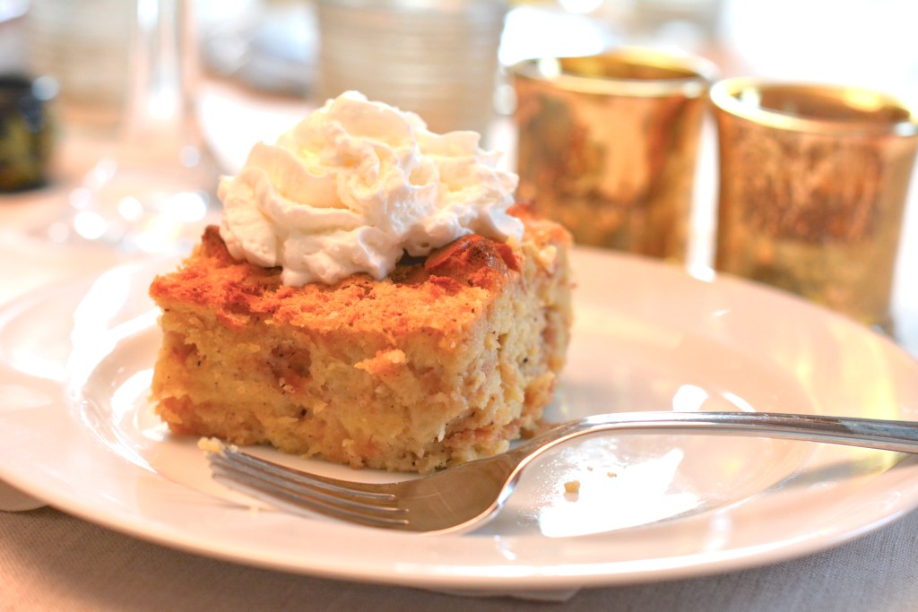 Eggnog Bread Pudding