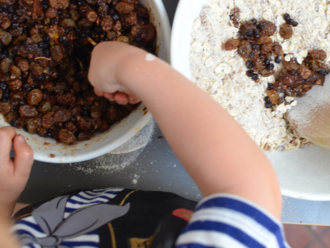 Slow cooker Christmas pud