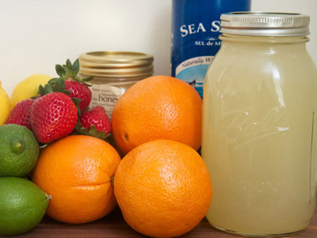 mason-jar-oranges-limes-strawberries