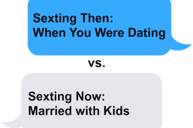 Sexting Then: when you were dating vs Sexting Now: married with kids on @ItsMomtastic by @letmestart | married life and parenting humor