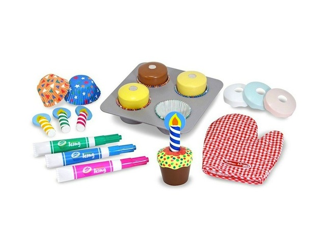 Faux Cupcake Baking Set