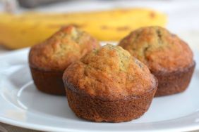 Banana Oatmeal Muffins