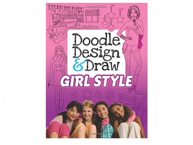 dood Doodle Design & Draw: Girl Style