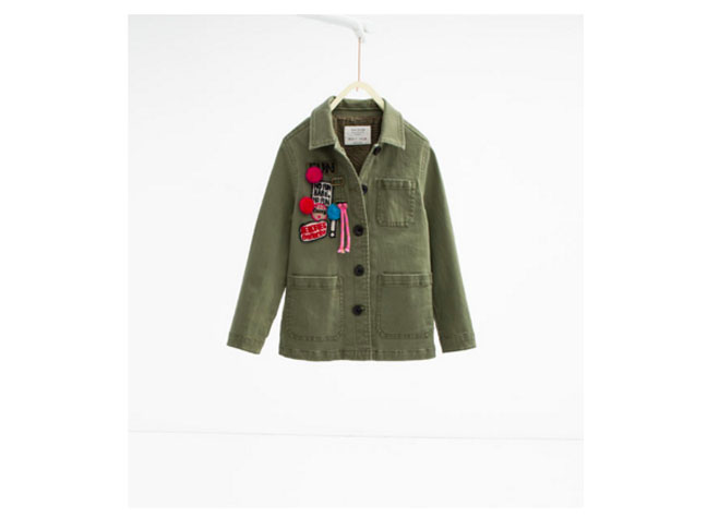 p2 Zara Army Jacket