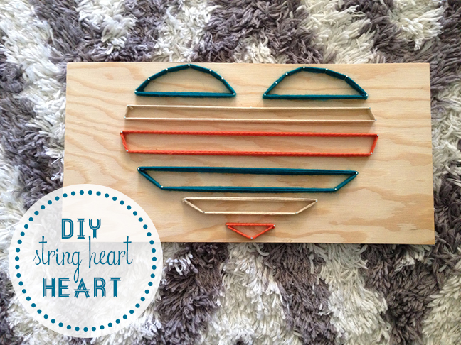 heart string art DIY