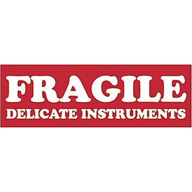 fragile sticker