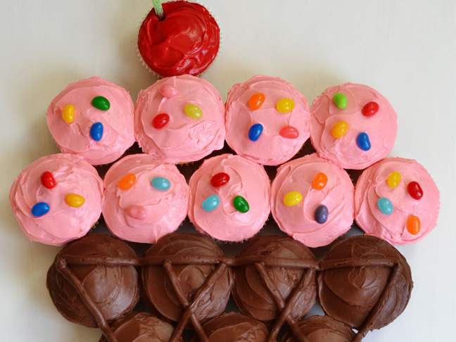 ice cream cupcake cake