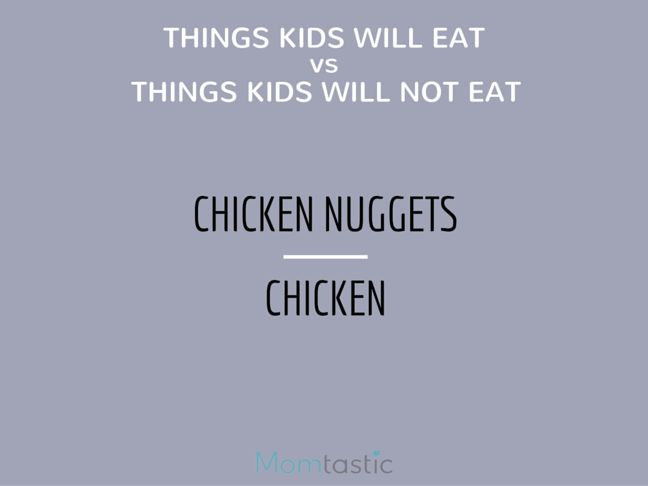 Things Kids Will Eat vs Things Kids Will Not Eat is a funny list for every mom who can relate Parenting humor on @ItsMomtastic by @letmestart Things Kids Will Eat vs Things Kids Will Not Eat is a funny list for every mom who can relate Parenting humor on @ItsMomtastic by @letmestart