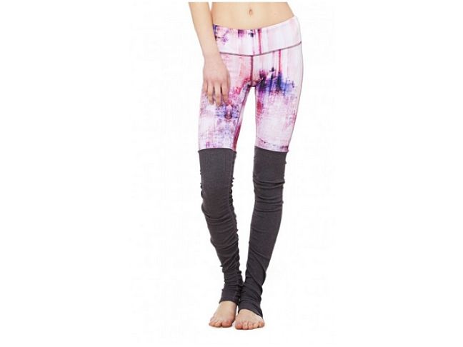 alo yoga goddess leggingg tie dye