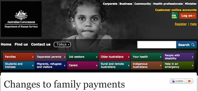 centrelink changes