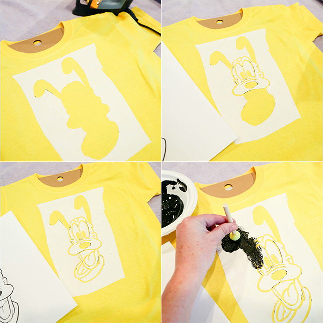 DIY Pluto Freezer Paper Stencil DIY Pluto Freezer Paper Stencil