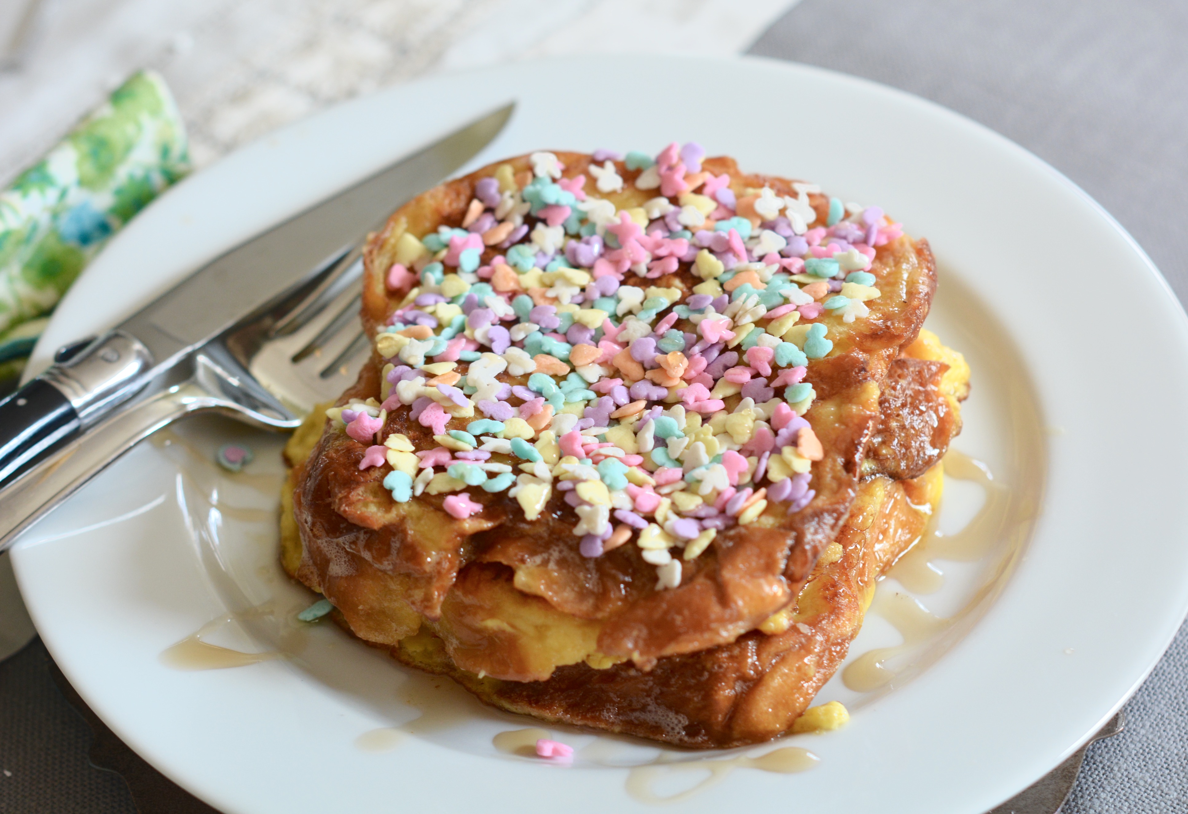 french toast pastel sprinkles