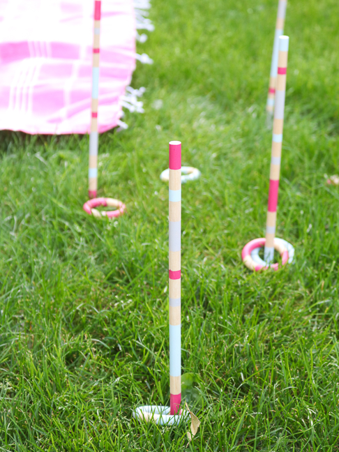 DIY Outdoor Ring Toss Game