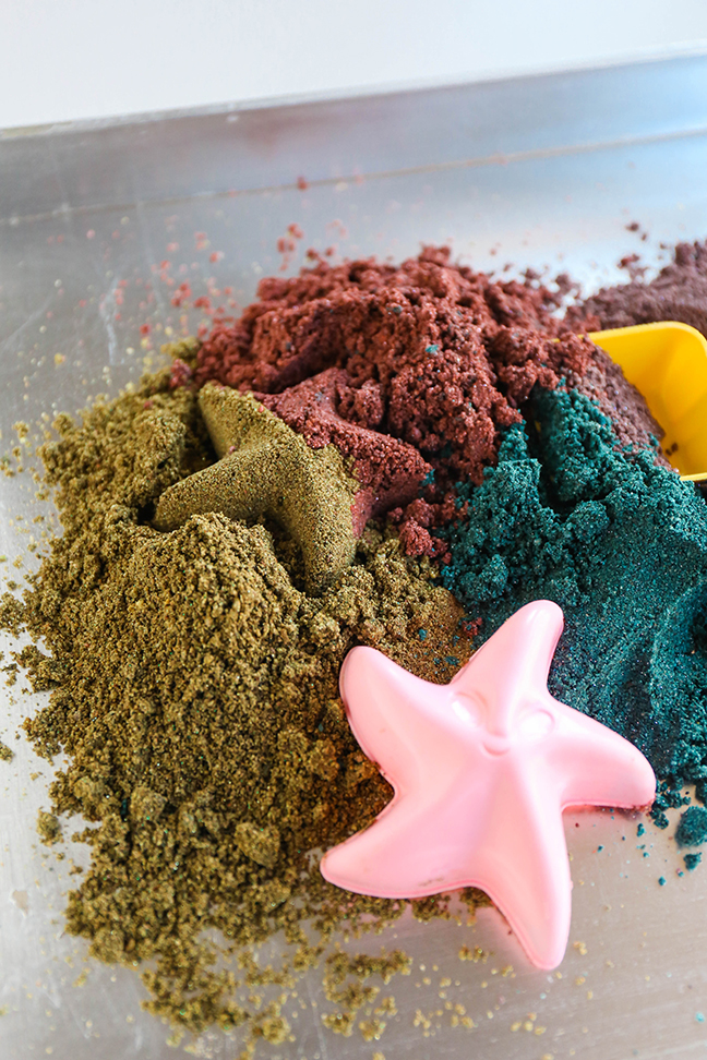 DIY Kinetic Sand To Make With The Kids