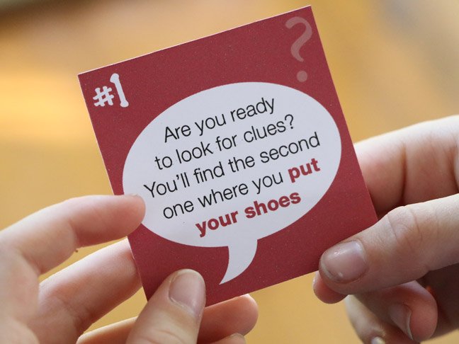 Use our free printable clues to discover where the chocolate cake is hidden Use our free printable clues to discover where the chocolate cake is hidden