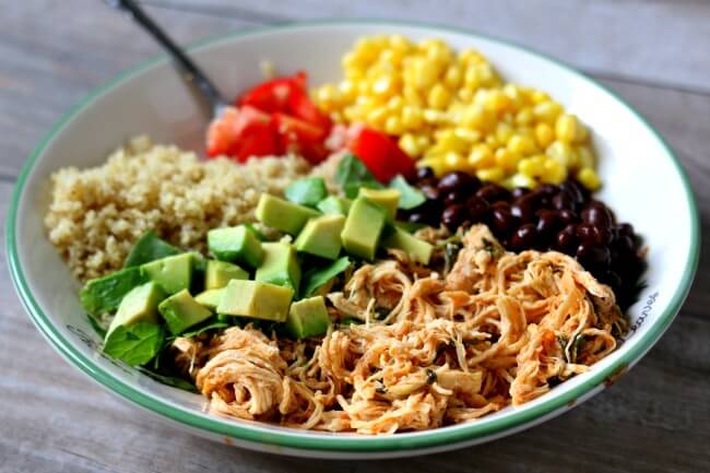 instant pot burrito bowls