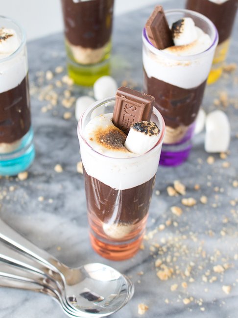 S'mores Dessert Shooters