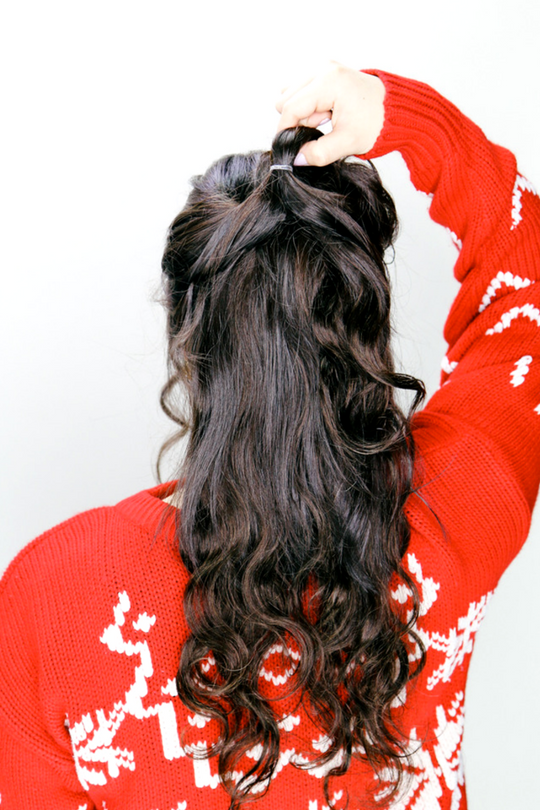 holiday hair