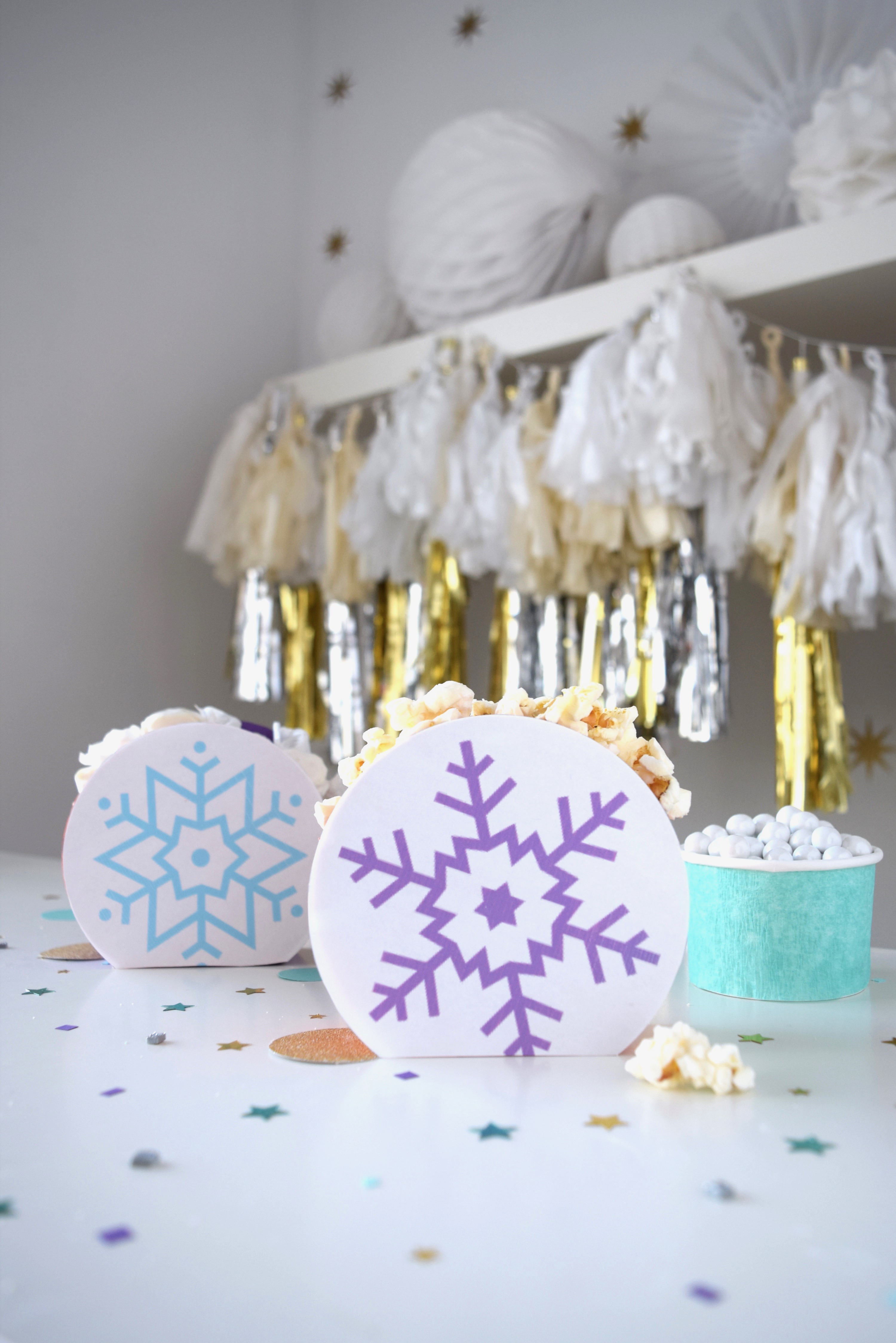 Frozen-Inspired Winter Wonderland Oscar's Party