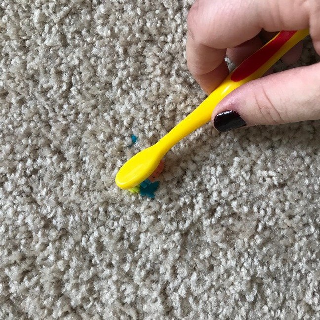 How To Get Playdough Out Of Carpet