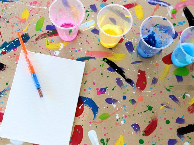 Genius Mom Hack: Easy, Foldup DIY Art Table for Kids