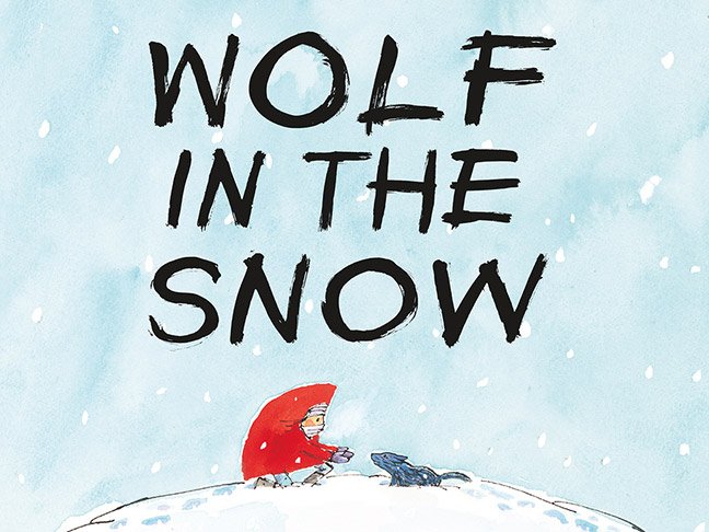 caldecott winners wolf in the snow