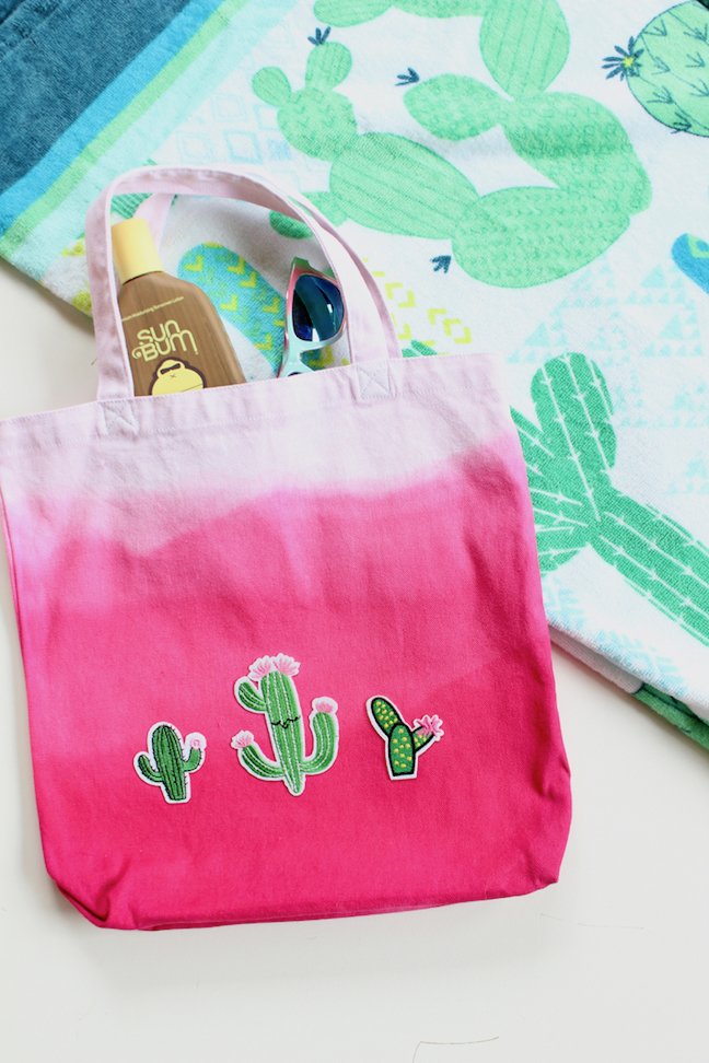 How To Make A Tote-ally Cool DIY Cactus Tote That Won’t Poke You