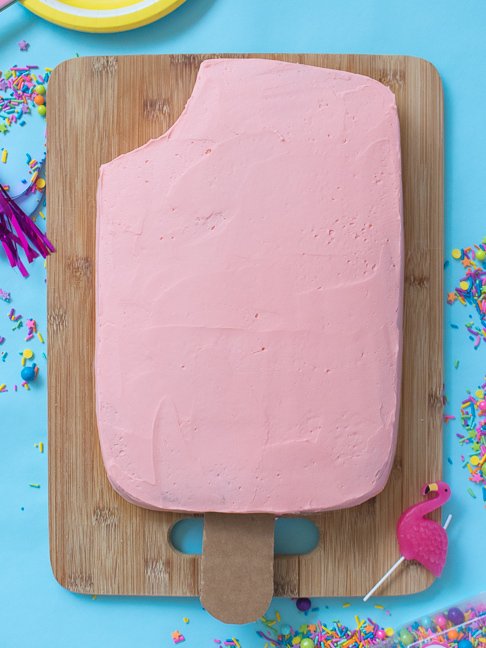 This Simple Popsicle Cake is Perfect for Summer