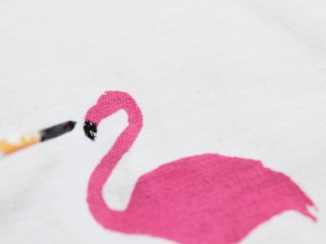 Stand Out From The Flock With This DIY Flamingo Shirt