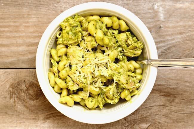 Creamy Pesto Pasta with Chicken