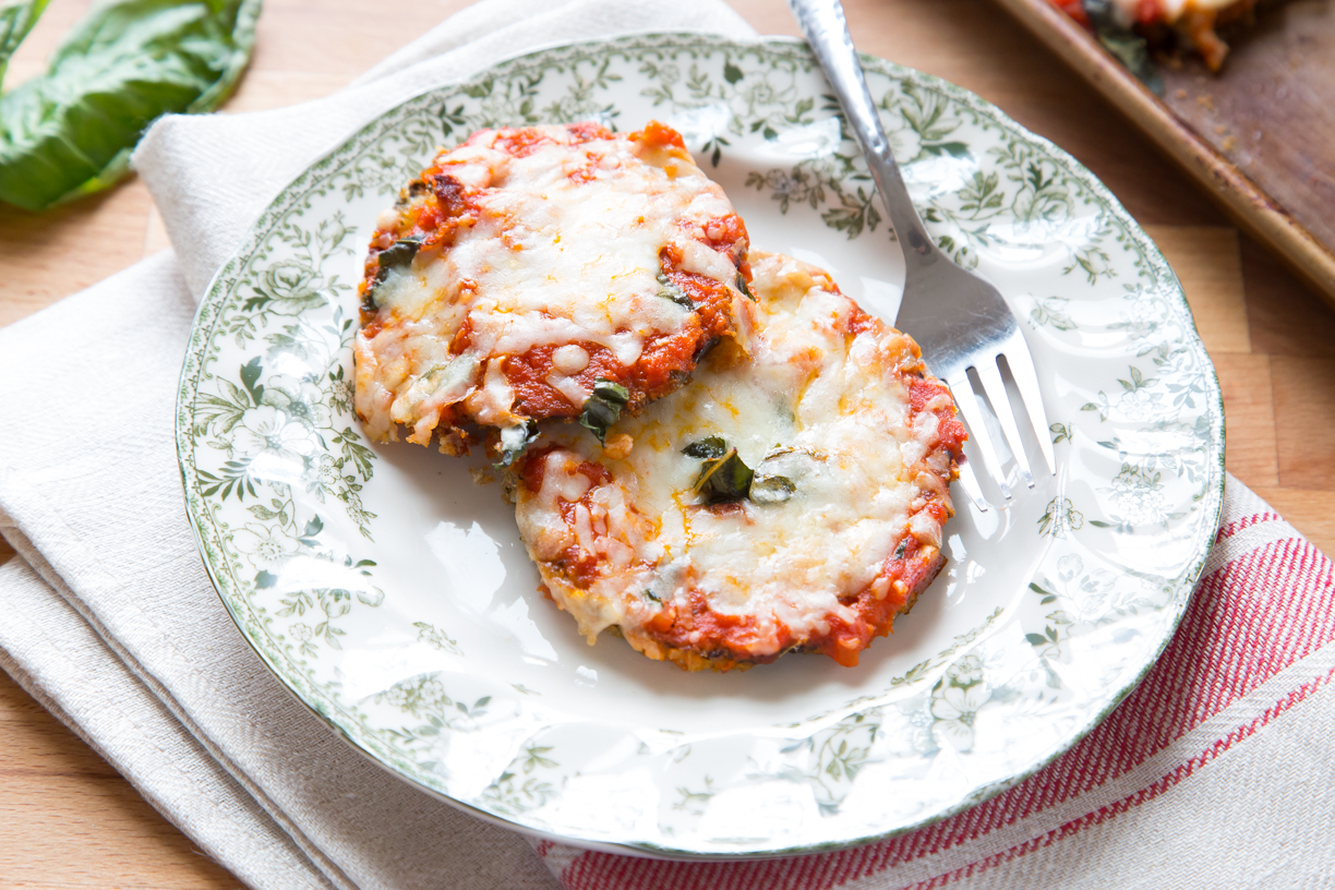 There’s Zero Frying Involved For This Sheet-Pan Eggplant Parmesan