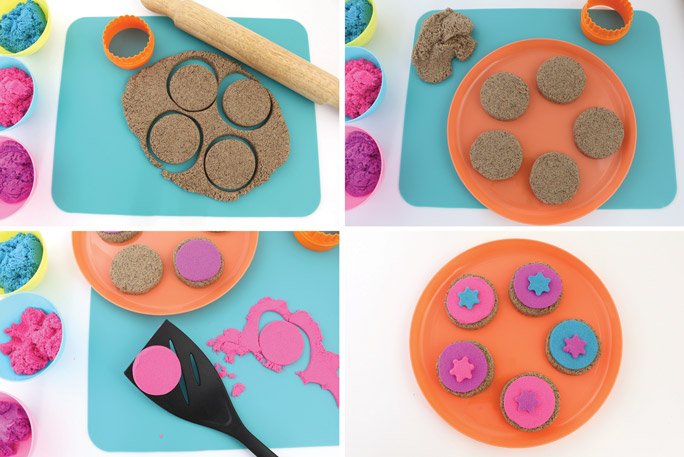 3 Pretend Play Food Ideas You Can Make With Kinetic Sand