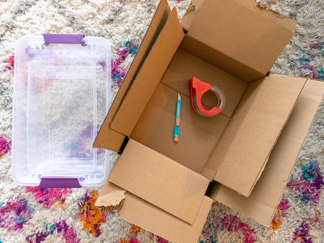 Play Inside with this DIY Cardboard Skee Ball Game