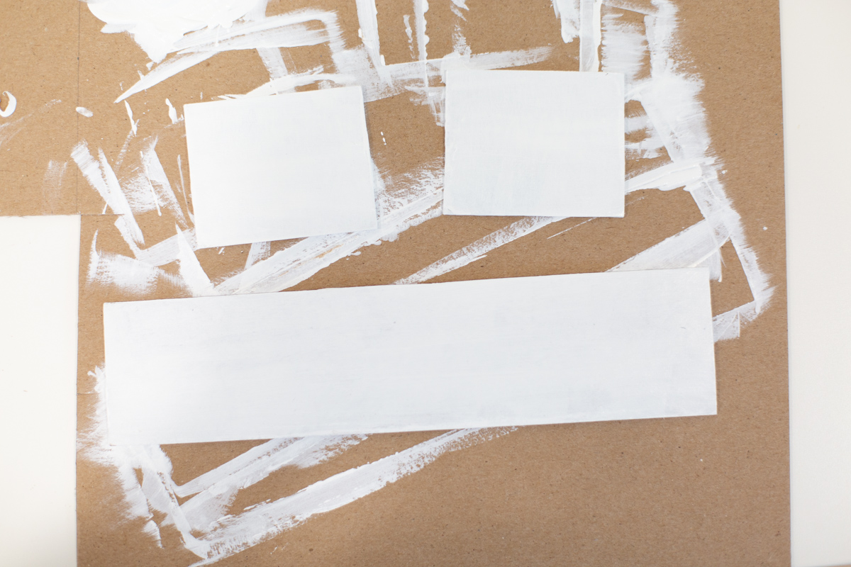 Painted chipboard Painted chipboard