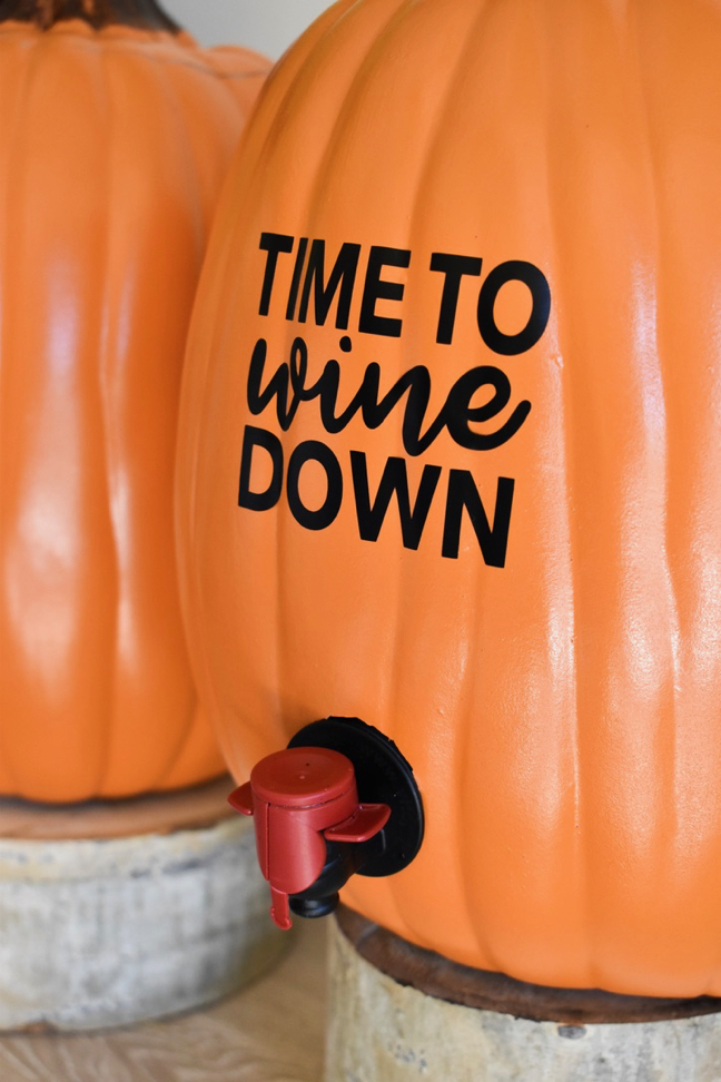 This Fall’s Must-Have Bar Accessory: A DIY Pumpkin Wine Dispenser