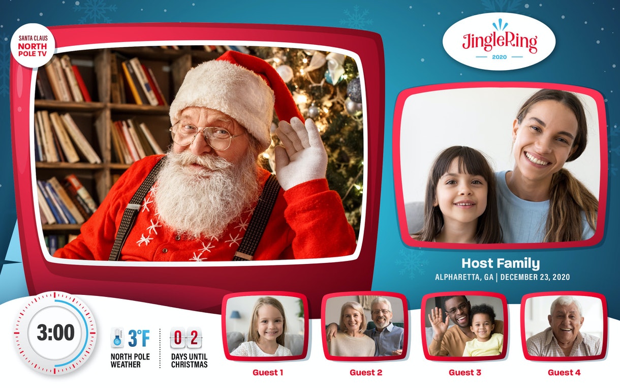 virtual santa