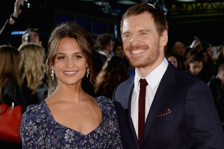 Alicia Vikander and Michael Fassbender