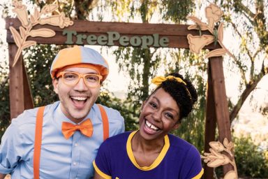 Blippi and Meekah celebrate Earth Day