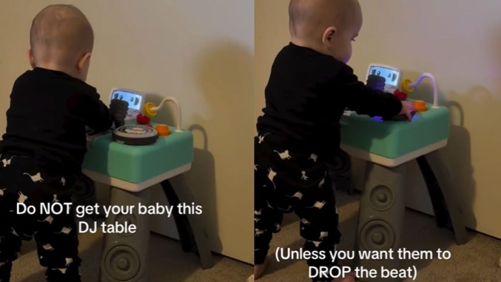 Baby Is a DJ Dropping the Best Beats in Viral Video
