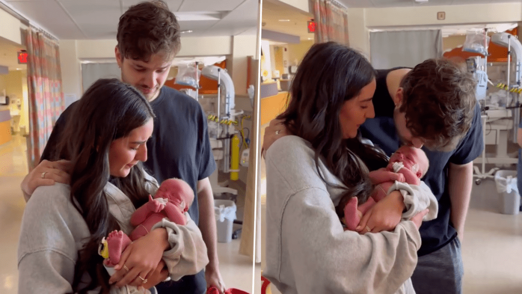 parents baby adoption video