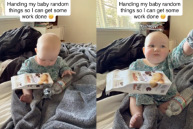 Mom baby parenting video