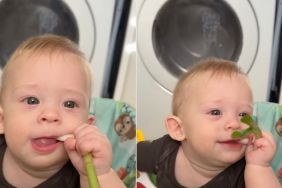 Mom shows how green onions helped her teething baby in viral parenting video
